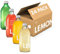 Lemonaid Limonade im Probierpaket - Faire Limonade mit besten Bio Zutaten - Leckeres Erfrischungsgetränk in Glas Flasche - Mit geringem Zucker Gehalt (24 x 330ml) - inkl. 6€ MEHRWEG Pfand