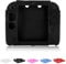 2DS Soft Silikon Hülle Kompatibel mit Nintendo 2DS Schutzhülle Anti-Rutsch Stoßfestes Case Cover für Nintendo 2DS Konsole (Schwarz)