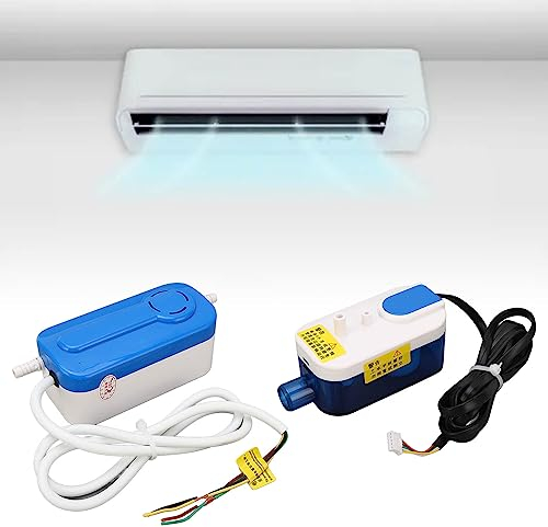 Pompe à Condensat HVAC, Pompe Silencieuse pour évacuation Automatique de la Condensation Mini Split, Pompe à Condensat Automatique pour HVAC, Climatiseur, Déshumidificateur,