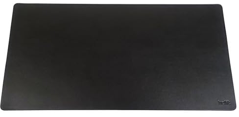 helit H2525195 - Schreibtischunterlage, the flat mat, schwarz, 800 x 400 mm, 1 Stück