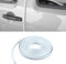 deemars Auto-Türkantenschutz, Auto-Tür-Schutz, Kein Kleber Auto Tür Eingang Guard Schutzstreifen, Car Exterior Accessories 16.4FT U Form Edge Trim Rubber Seal Protector Fit für die Autos (Weiß)