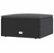 Gartenhocker mit Kissen Schwarz Poly Rattan,319589