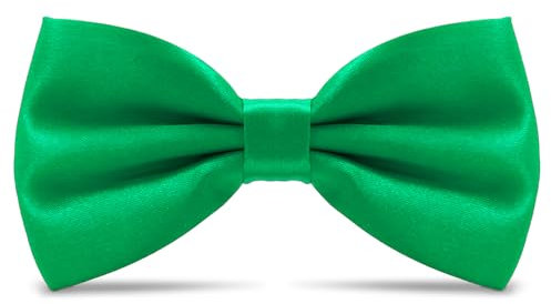 AHLPO Elegante Herren Fliege - Hochwertig, Mit Haken Verstellbar, Fliege Anzug für Hochzeit Party Feiern Büro Geschenk, Fliegen für Herren Damen Jungen