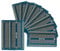 EPLZON Prototype Board Lötbares Breadboard Doppelseitig Leiterplatte PCB Circuit Board zum Schweißen von,DIY elektronische Artikel (Packung mit 10 Stück,Blau)