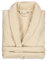 BOSKIMO Peignoir de Bain Unisexe 100% Coton - Peignoir Doux et Absorbant pour Homme et Femme - Avec Capuche (FR/ES, Alpha/lettres, L, Taille normale, Taille normale, Beige, Sans Capuche)