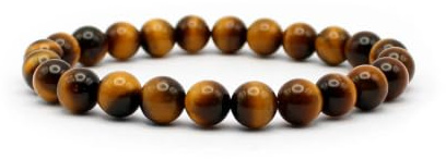 Tigerauge Armband 6mm-14mm | Schutz und innere Stärke | Edelsteine aus Südafrika | Handgefertigtes Perlenarmband aus Deutschland | Schmuck für Damen & Herren