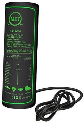 BESPORTBLE 230v Beheizte Matte Für Pflanzen wasserdichte Heizmatte Für Hydroponik Und Anzucht Geeignet Für Gewächshaus Und Zuhause Langlebig Vielseitig Einsetzbar