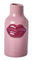 Rice Vase en céramique avec bouche baiser Rose Vase décoratif pour la maison 6,5 x 14 cm
