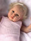 Anano Reborn Bebe Puppen Mädchen - 24 Zoll Ellie Große Größe Echte Leben Baby Puppen, Lebensechte Handgemachte Tuch Körper Nette Reborn Puppen Mit Langem Haar Für Kinder Alter 3+