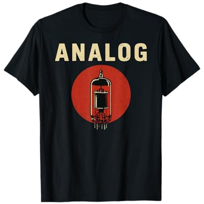 Analoge Vakuumröhre Synth Retro Music Tech Musikliebhaber T-Shirt