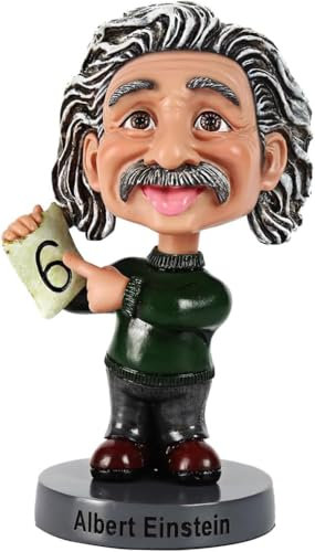 Einstein Wackelkopf Puppe Heimdekoration Harz Statue Wackelkopf Puppe Skulptur Schreibtisch Dekoration Kreative Hochzeit Zuhause Desktop Dekoration