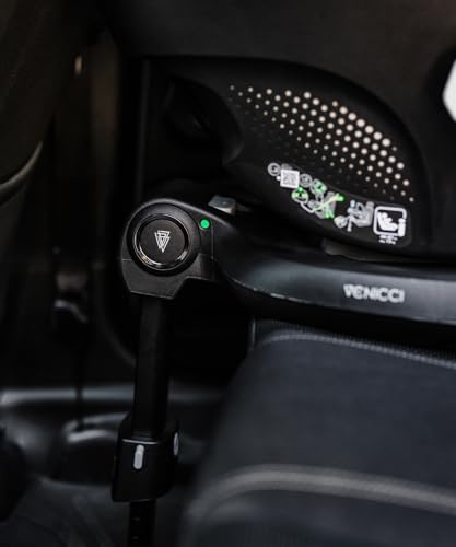 Venicci 360° base for Tiago car seat | Swivel Base | Installation Indicators | Small Car Compatible | i-Size compliant (ECE R129/03)