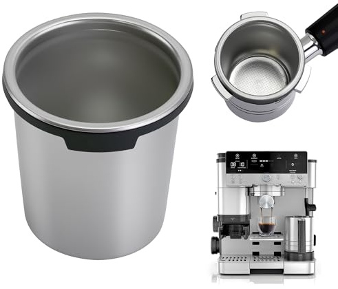 Stainless Steel Filter Compatible with Ninja Coffee Maker, 4 Cup Coffee Pressurized Porous Filter for Ninja Luxe Cafe ES601 ES701