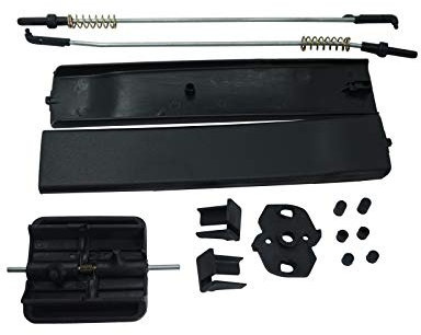 EDP964 7H0847788A - Juego de reparación de tapa de cristal para ventana deslizante lateral para VW T6 Caravelle