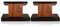 YCDJCS Lautsprecherständer Lautsprecherständer Stand-Wohnzimmer Display Ständer Aus Holz Surround Sound Rack-Heimkino-HiFi-Surround-Lautsprecher Ständer (Color : A, Size : 15cm)