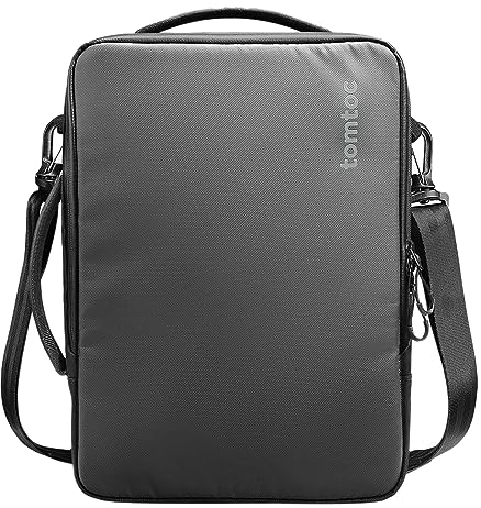 tomtoc 360° Laptop Tasche Hülle für Neu 16-Zoll MacBook Pro M4/M3/M2/M1 Pro/Max (2024-2019) A3403 A3186 A2991 A2780 A2485 A2141, Wasserabweisend Premium Laptoptasche Laptophülle Schultertasche Sleeve