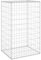 vidaXL Gabbione con Copertura in Acciaio Zincato 60x50x100 cm