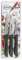 Sanelli Set 3 Coltelli Frutta e verdura: Spelucchino multiuso cm.11-Pomodoro cm.12-Verdura cm.7