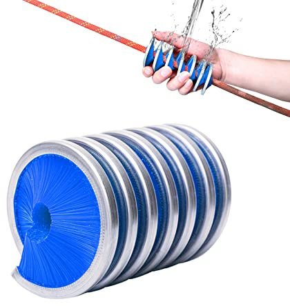 CAMNAL Climbing Rope Brush 8-12mm Climbing Rope Washing Tools Professional Brush for Climbing Rope, for Climbing Rope Washing, 360° All-Round Cleaning The Climbing Rope