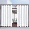 Rosnek Outdoor Curtains Waterproof,Thermal Insulated Pergola Blackout Gazebo Curtain Waterproof Windproof with Eyelet for Patio/Garden/Pergola,White,71W''x 84L'',1 Panel