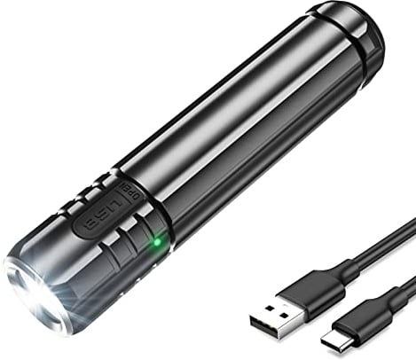 klarus EC20 1100 Lumen LED Taschenlampe,4000mAh USB Wiederaufladbar,IPX8 Wasserdichte Handheld Taschenlampe für Camping, Outdoor, Haushalt