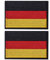 GYGYL 2PCS German Army Flag Patch, Germany Flag Patch, Tactical Morale Patches Hook and Loop Applique for Military Uniform Tactical Bag Jacket Jeans Hat