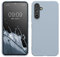 kwmobile Custodia Compatibile con Samsung Galaxy A54 5G Cover - Back Case per Smartphone in Silicone TPU - Protezione Gommata - blu chiaro matt