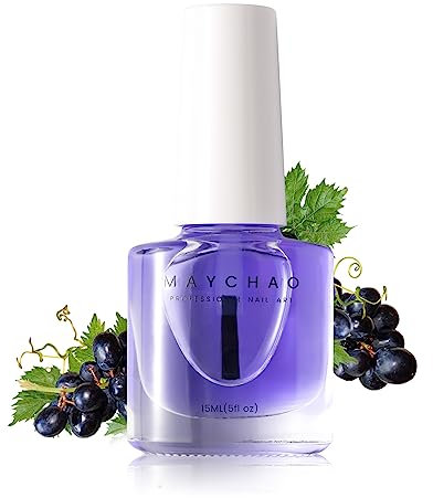 MAYCHAO Gel Polish Gel No Wipe Top Coat - Shine Finish and Long Lasting, Nail Art Top Gel Soak Off UV Nail Lamp Gel, 15ml (Cuticle Oil)
