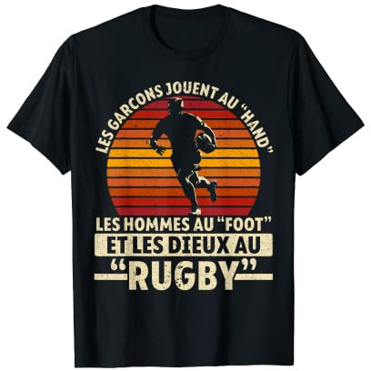 Les Dieux Au Rugby Humour Maillot France Rugby Cadeau Rugby T-Shirt