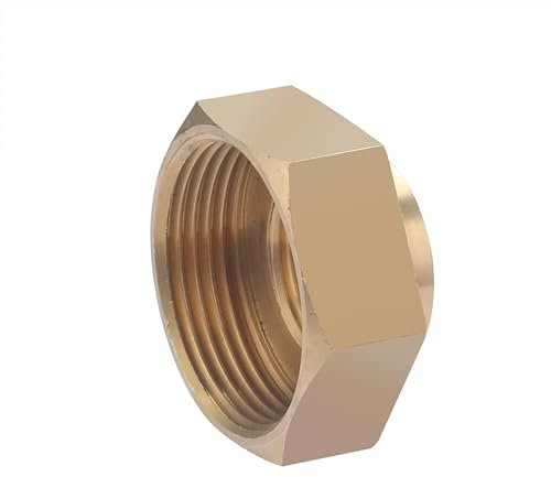 Manguito reductor de latón hembra-hembra 11/4-3/4 roscado | Ideal para adaptar conexiones en fontanería y calefacción | Resistente, preciso y duradero | QUICK PLOMBERIE