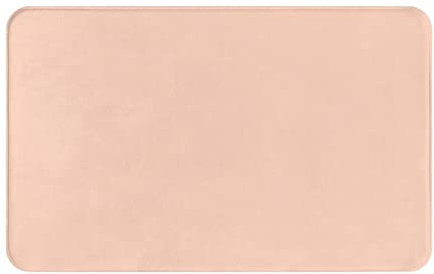 JCAKES Tapis rose pâle pour chambre à coucher, tapis de cuisine, tapis de cuisine, tapis antidérapant pour salon, tapis de porte d'intérieur et d'extérieur