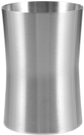 Zerodeko Toothbrush Holder, Modern Simple Stainless Steel Water Cup, Bathroom Cup for Home Bathroom to Store Toothbrush and Toothpaste