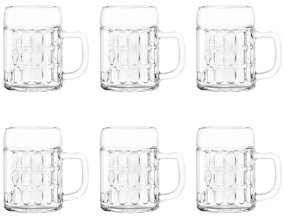 ich-zapfe.de Bierglas, Bierkrug, Maßkrug, Bierseidel 6er Set Biergläser, Kaiser - 0,3 Liter
