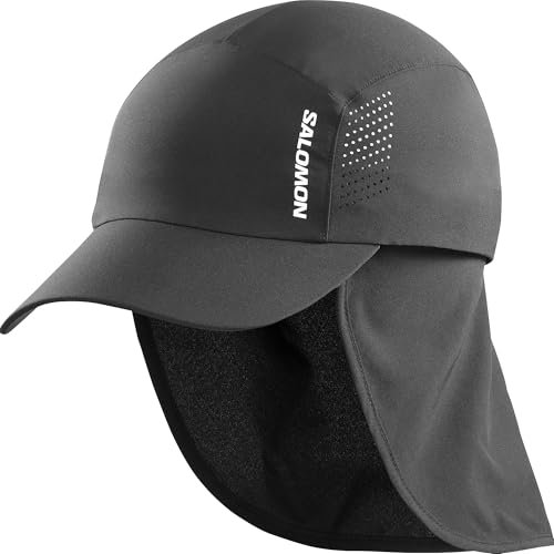Salomon Cross + Kappe, Wandern, Trailrunning & Spaziergänge, Leichter Komfort, Verstellbar & Atmungsaktiv, Tiefschwarz, Unisex