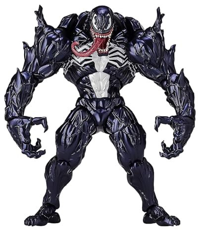 Venom Diamond Select Toys Actionfiguren - 18 cm Modell Spielzeug Mit Abnehmbaren Tischdekorationen Und Kinderspielzeug