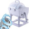 WUCIOA Machine à Laver à Tambour à Main, laveuse Turbo portative Manuelle, essoreuse avec poignée, Trous de déshydratation, laveuse à manivelle Efficace for Camping-Car, Appartement, dortoir