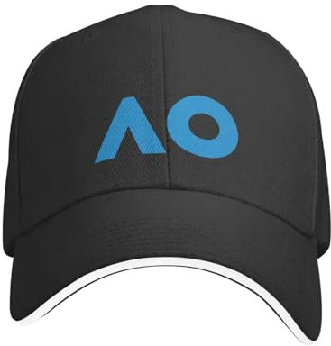ENWIND Baseballmütze Australian Open Logo Baseball Cap Sonnenhut Western Hut Derby Hut Damen Hüte Herren Hut