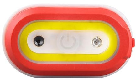 Jubepk Waterproof Running Lights | Safety Clip Lights | Rechargeable Clip Light | Flashlight for Running 5.9x3.3x2.5cm/2.32x1.3x0.98 inches for Family Friends Children