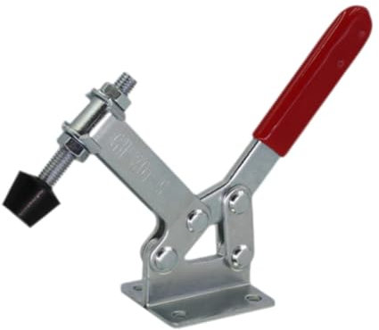 F Fityle Morsetto a ginocchiera Morsetto orizzontale Pratico, lavorazione del legno, resistente Antiscivolo Facile da usare Morsetto di fissaggio per utensili