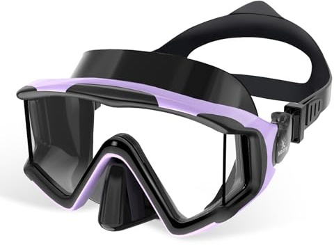 Keary Kids Swim Goggles with Nose Cover 3-Window Swimming Goggles for 4-16 6-14 8-12 3-5 4-7 Years Old Underwater Swim Mask for Toddler Boys Girls Youth Child Water Pool Goggle Anti-Fog Clear Glasses