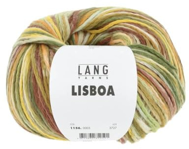 Lang Yarns Lisboa 1156.0005 - gelb/olive/braun/orange