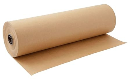 TOGEVAL Rustic Kraft Paper Roll for Wrapping and Flower Bouquet Packaging Tear-resistant Decorative Paper Wrapper for DIY Crafts Scrapbooking and Seasonal Party Favors