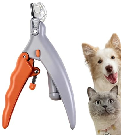 Knowlife Hunde Krallenschere - Vergrößerung für die Pflege von Haustierkrallen mit Trimmer und Beleuchtung,Krallenschneider für Hunde | Für Kleine Mittelgroße Und Große Hunderassen Und Kätzchen