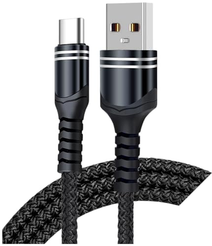 Xjdzineq 66W 5A Rapid Charger Cable Braided USB C Fast Cord Design for Multiple Devices on the Go Heavy Duty Braided Charging Cable