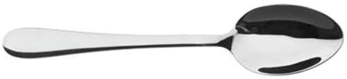 Grunwerg TasWDR - Cucchiai da tavola, confezione da 12, in acciaio inox, colore: argento
