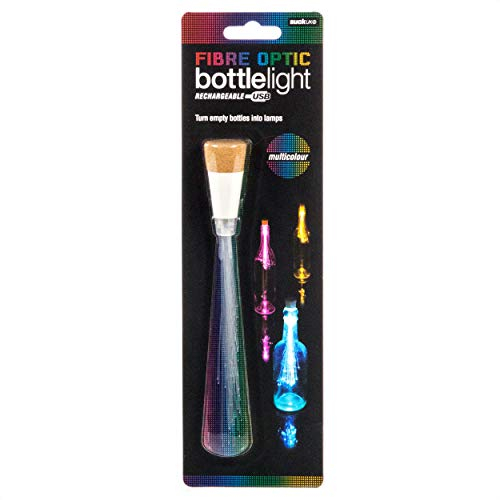 SUCK UK Glasfaser-Flaschenlicht