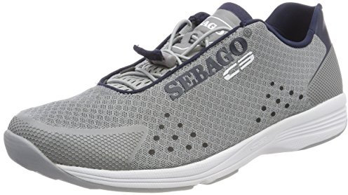 Sebago Herren Cyphon Sea Sport Bootsportschuhe, -Multicolour (Grey/Navy N25)-41.5