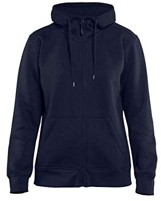 Blakläder 339510488800XXXL Damen Hoodie Größe mit Reißverschluss in marineblau, XXXL