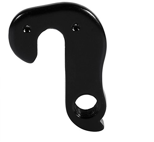 Tbest Fahrrad Schaltauge, 2pcs Schaltwerk Aufhänger Mountain Road Bike Gear Hanger Aluminiumlegierung Rear Gear Mech Rahmen Tail Hook Dropout Adapter mit Muttern für Bikes Radfahren (4#)