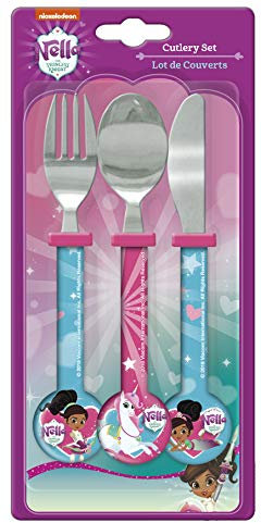Nella Schaukel die Prinzessin Knight 83299 Besteck-Set, mehrfarbig